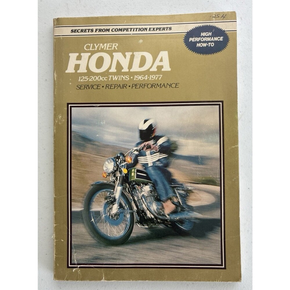 Clymer Honda 125-200cc Twins 1964-1977 Service Repair Maintenance Manual M321